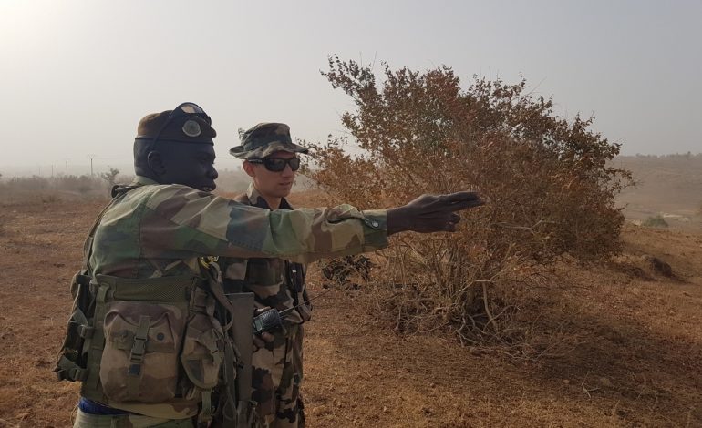 Formation « Combat de l’éclaireur » pour des commandos sénégalais par les Eléments Français au Sénégal