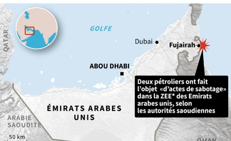 Tension dans le Golfe après des « actes de sabotage » contre des navires