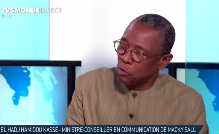 El Hadji Hamidou Kassé limogé après sa sortie sur TV5 Monde