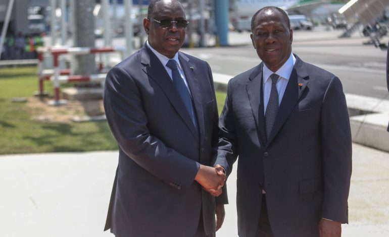 5 accords de coopération signés entre le Sénégal et la Côte d’Ivoire à l’occasion de la visite de Macky Sall
