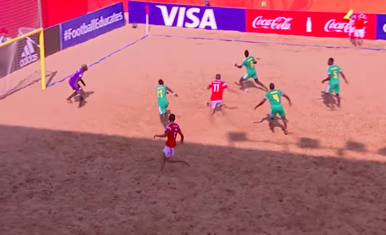 Le Sénégal s’incline face à la Russie en coupe du monde de Beach Soccer 7-8
