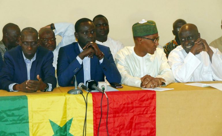 Une grande coalition de l’opposition sénégalaise en phase de finalisation
