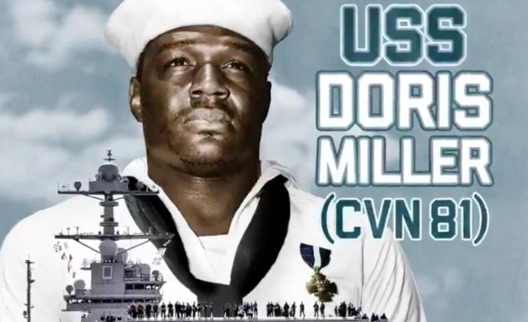 Doris Miller entre dans l’histoire de la marine américaine en donnant son nom à un porte-avions américain