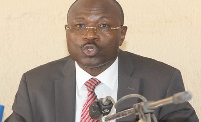 Eddie Komboigo, président du CDP, ex-parti au pouvoir au Burkina Faso, candidat à la présidentielle