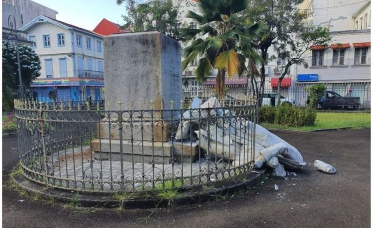 Deux statues de Victor Schoelcher détruites en Martinique, le jour de la commémoration de l’abolition de l’esclavage