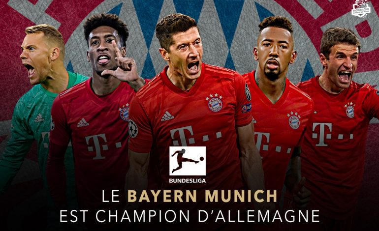 30e titre de football pour le Bayern Munich