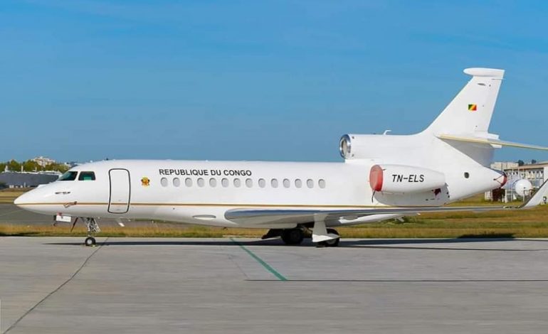 Saisie du Falcon 7X de l’avion présidentiel du Congo : les dessous d’une vente aux enchères très attendue