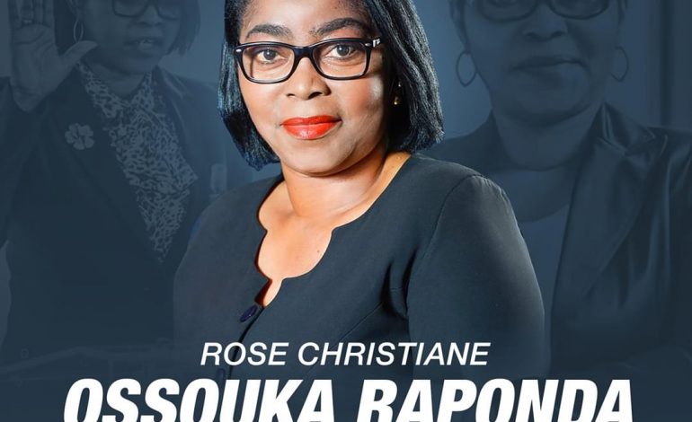 Rose Christiane Ossouka Raponda, première femme nommée chef du gouvernement
