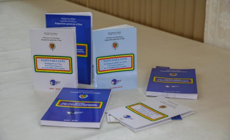 Les quatre rapports de l’IGE remis à Macky Sall: l’Etat et ses démembrements encore une fois épinglés