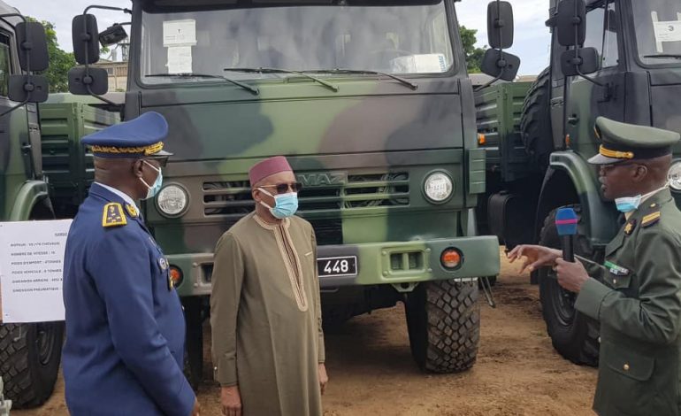Plus d’une centaine de divers matériels militaires réceptionnés par l’Armée Sénégalaise