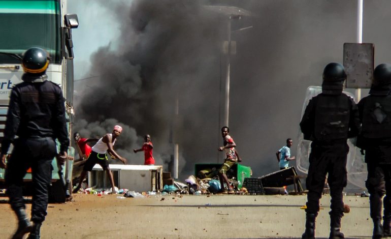 Dix éléments des forces de l’ordre blessés lors des manifestations à Conakry