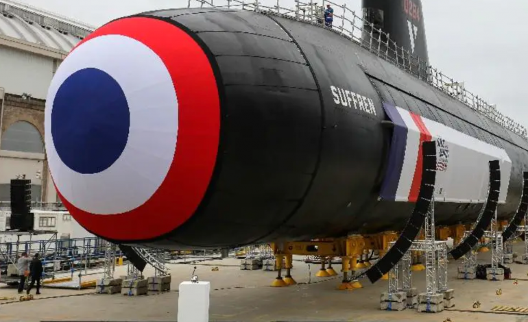 La France a effectué son premier tir de missile de croisière depuis le sous-marin Suffren