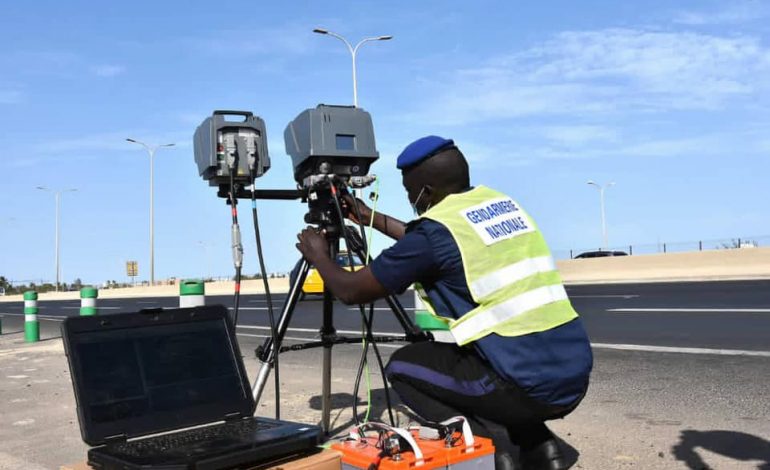 La gendarmerie sénégalaise dotée d’un radar automatique Poliscam FM1