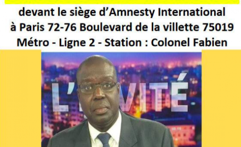 La diaspora sénégalaise manifeste ce samedi devant le siège d’Amnesty International à Paris, en soutien à Boubacar Sèye
