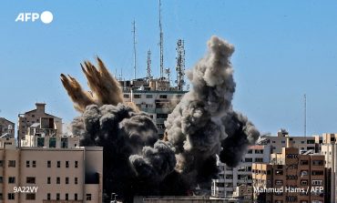Frappe israélienne sur l'immeuble des médias Al-Jazeera et Associated Press à Gaza