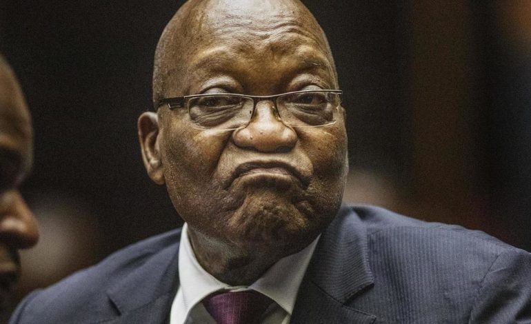 L’ex président sud-africain Jacob Zuma se constitue prisonnier