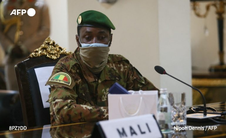 Entrevue lourde d’enjeux entre Emmanuel Macron et Assimi Goïta, le chef de la junte malienne