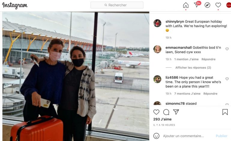 Une photo présumée de la princesse Latifa de Dubaï prise à l’aéroport de Madrid diffusée sur les réseaux sociaux