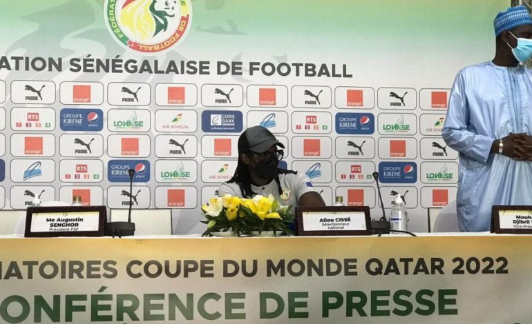 Aliou Cissé dévoile une liste de 25 joueurs retenus pour le match contre le Togo et le Congo