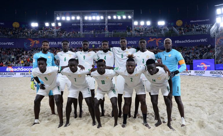 Les Lions du Beach Soccer s’imposent 5-3 face au tenant du titre mondial, le Portugal