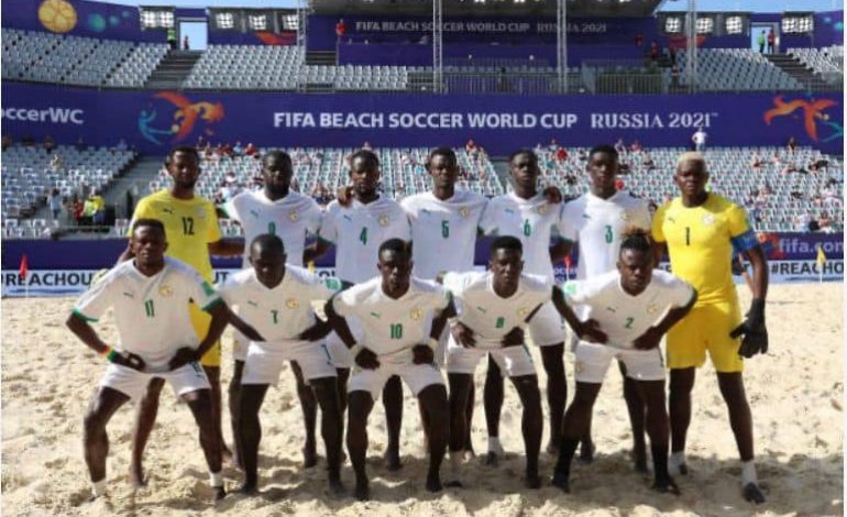 Le Sénégal se qualifie pour les demi-finales de la Coupe d’Afrique des Nations de Beach Soccer