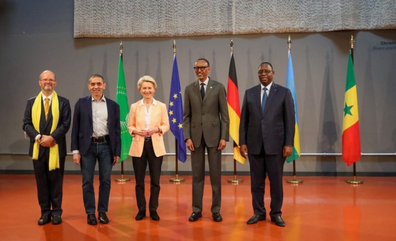 Le laboratoire BioNTech confirmé sa volonté de produire en Afrique tous les vaccins antipaludiques et antituberculeux