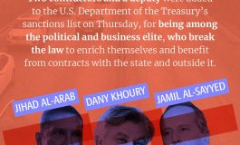 Les Etats Unis sanctionnent Jihad al-Arab, Jamil Sayyed et Dany Khoury des hommes d'affaires libanais pour corruption