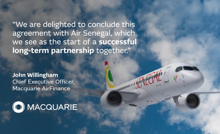 Air Sénégal signe un protocole de livraison de 5 Airbus A220 lors du Dubai Air Show
