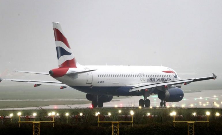 Un avion de la British Airways frôle la catastrophe suite à de fortes rafales de vent
