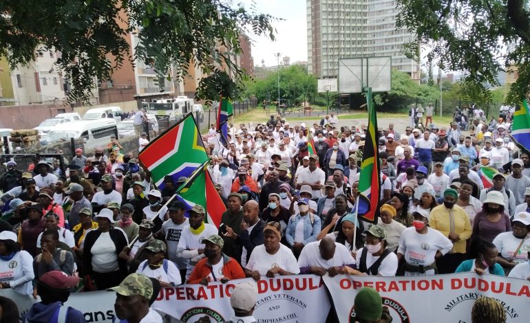 Environ 2000 personnes ont manifesté à Johannesburg contre les travailleurs immigrés