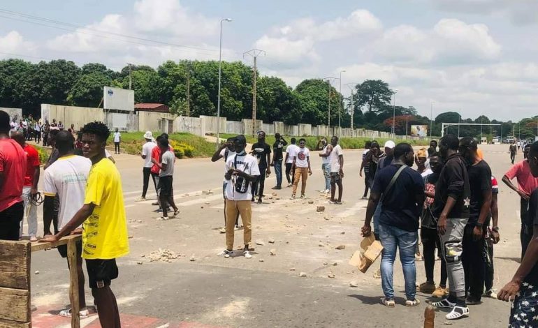 Heurts entre forces de l’ordre et étudiants à Bouaké, plusieurs blessés