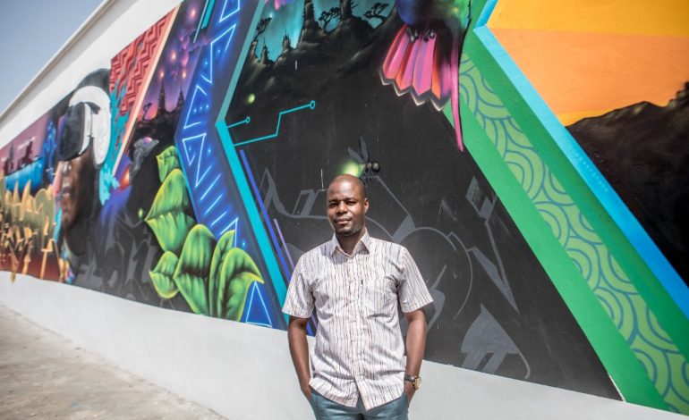 Sur les murs de Cotonou, des graffeurs peignent « le nouveau Bénin » et ses trésors
