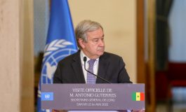 Depuis Dakar, Antonio Guterres exhorte les pays riches à «passer aux actes» face à l'urgence climatique