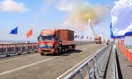 Inauguration du premier pont routier entre la Russie et la Chine reliant les villes de Heihe et de Blagovechtchensk