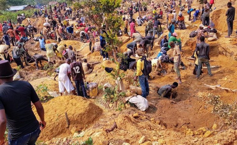 Plus de 40 morts dans l’éboulement d’une mine de diamant dans la localité de Samba, au Kasaï