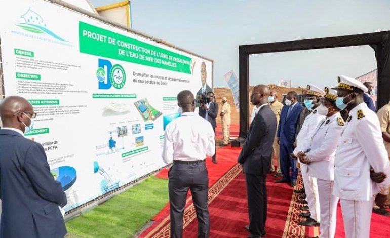 Le Sénégal lance une usine de dessalement d’eau de mer et suscite des craintes pour l’environnement