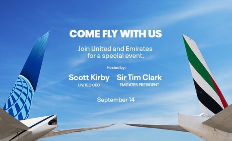 United Airlines et Emirates vont annoncer un accord de partage de codes