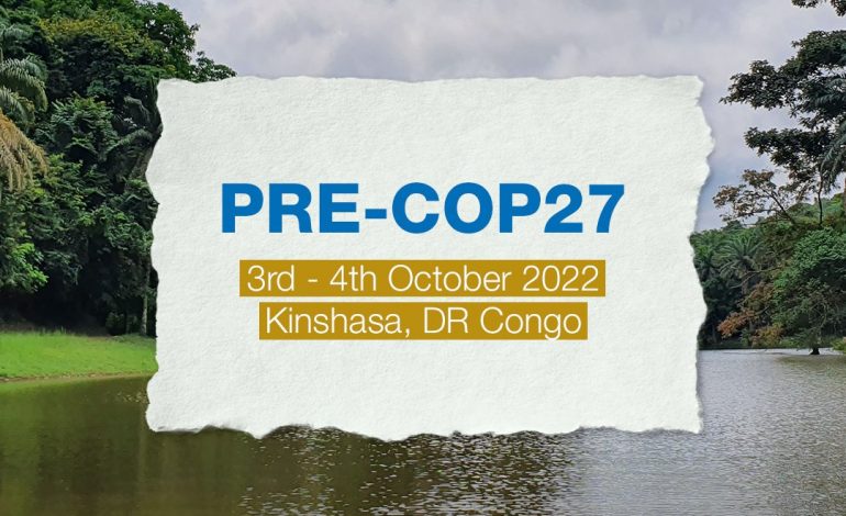 « Faire plus » pour le climat et les pays pauvres au « Pré-COP27 » de Kinshasa
