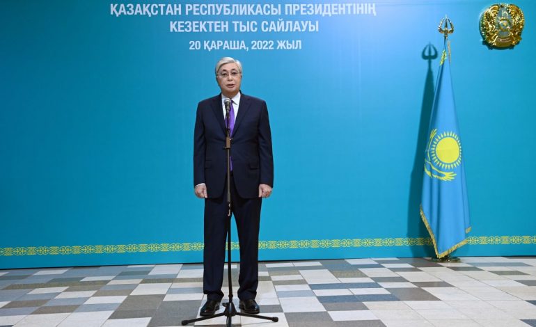 Le président sortant du Kazakhstan, Kassym-Jomart Tokaïev réélu avec 81,31 % des voix