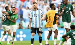 L'Arabie Saoudite terrasse l'Argentine par 2 buts à 1