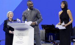 Idris Elba et son épouse Sabrina veulent porter la voix des petits fermiers africains à Davos