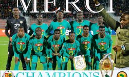 Les Lions locaux du Sénégal champions d'Afrique de football