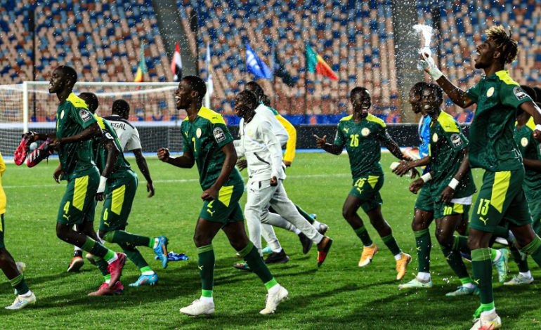 Le Sénégal sacré champion d’Afrique de football U20 devant la Gambie (2-0)