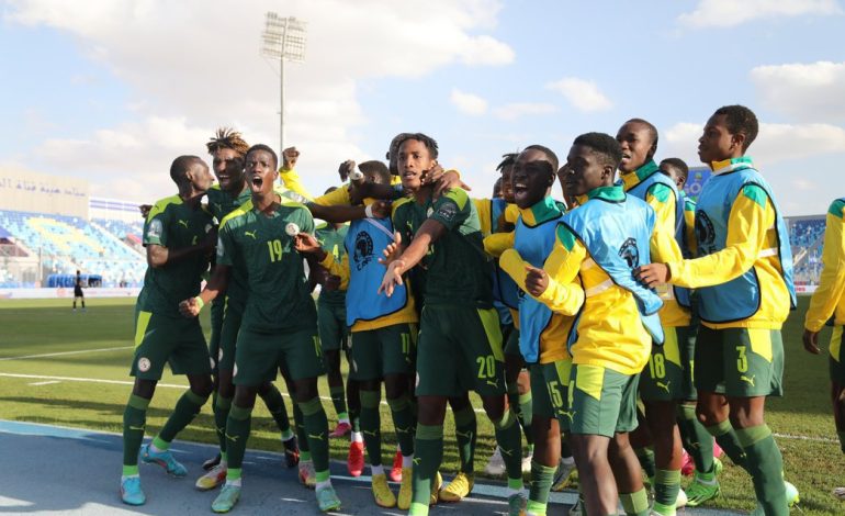 Le Sénégal qualifié pour sa quatrième finale de suite en CAN U20 en battant la Tunisie 3-0