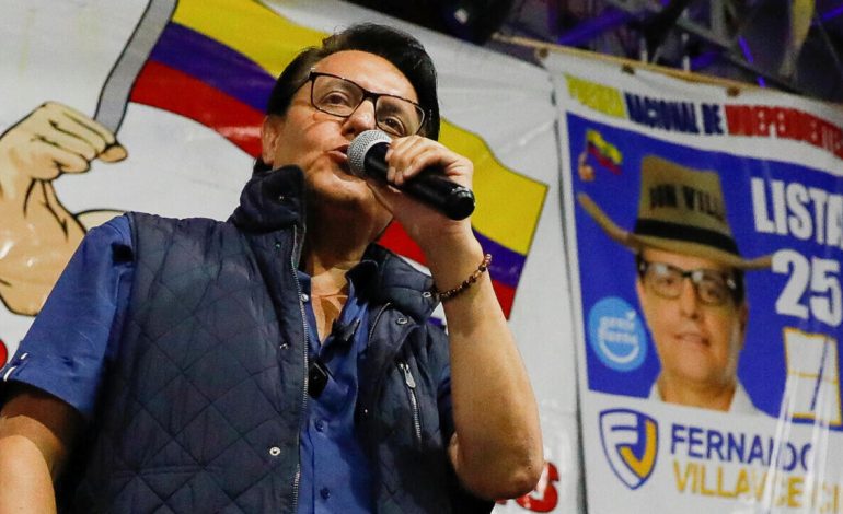 Fernando Villavicencio, candidat à la présidentielle, assassiné en Equateur