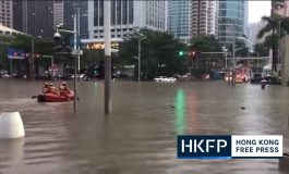 Hong Kong touchée par des pluies historiques jamais enregistrées depuis 1884