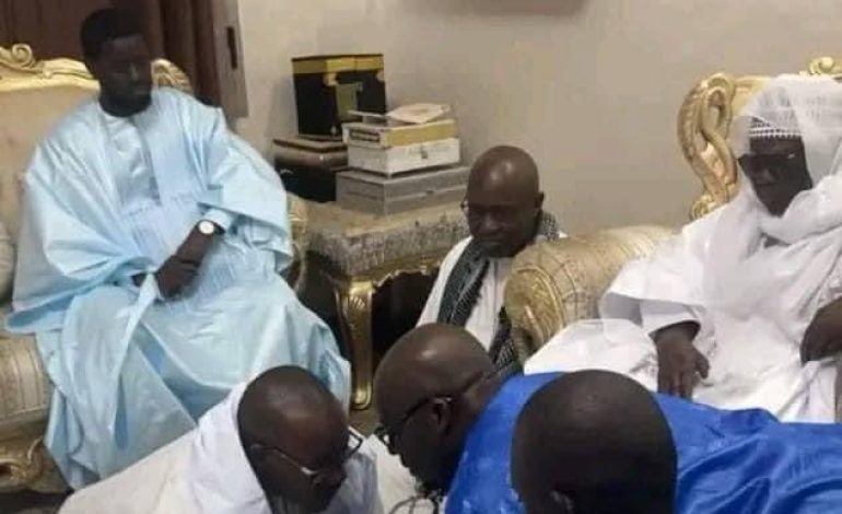 Le chef de l’Etat, Bassirou Diomaye Diakhar Faye à Touba pour une visite de courtoisie au Khalife général des mourides