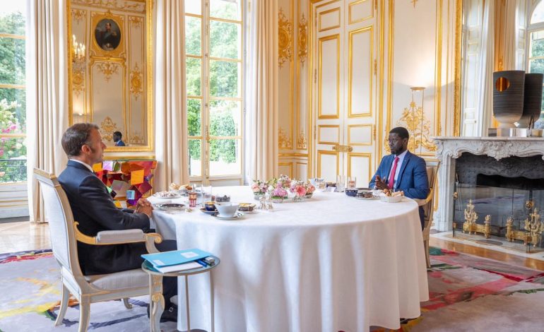 Rencontre Diomaye Faye – Emmanuel Macron