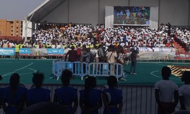 Macky Sall lance les travaux de construction du Stade du Sénégal à Diamniadio