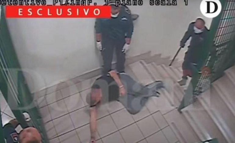 Une vidéo d’agents pénitentiaires frappant des détenus choque l’Italie